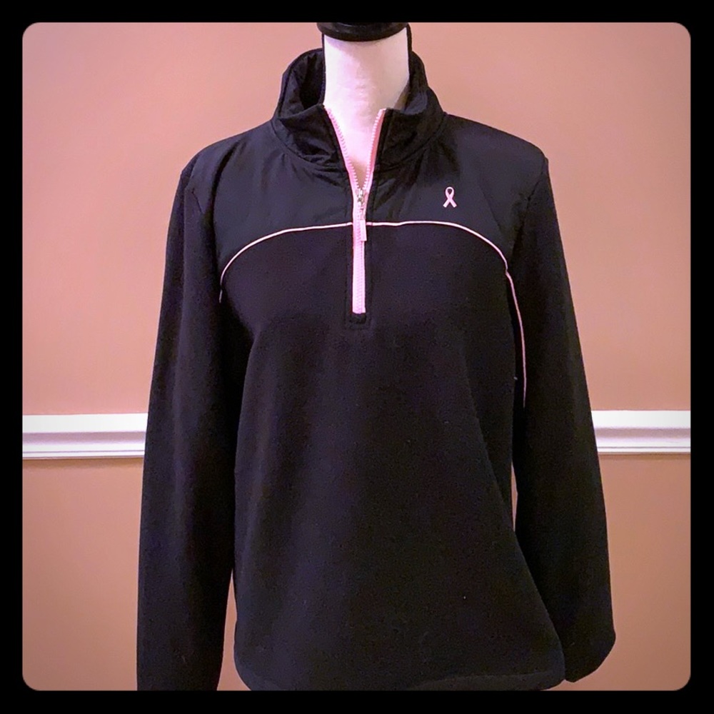 Women’s pullover fleece jacket